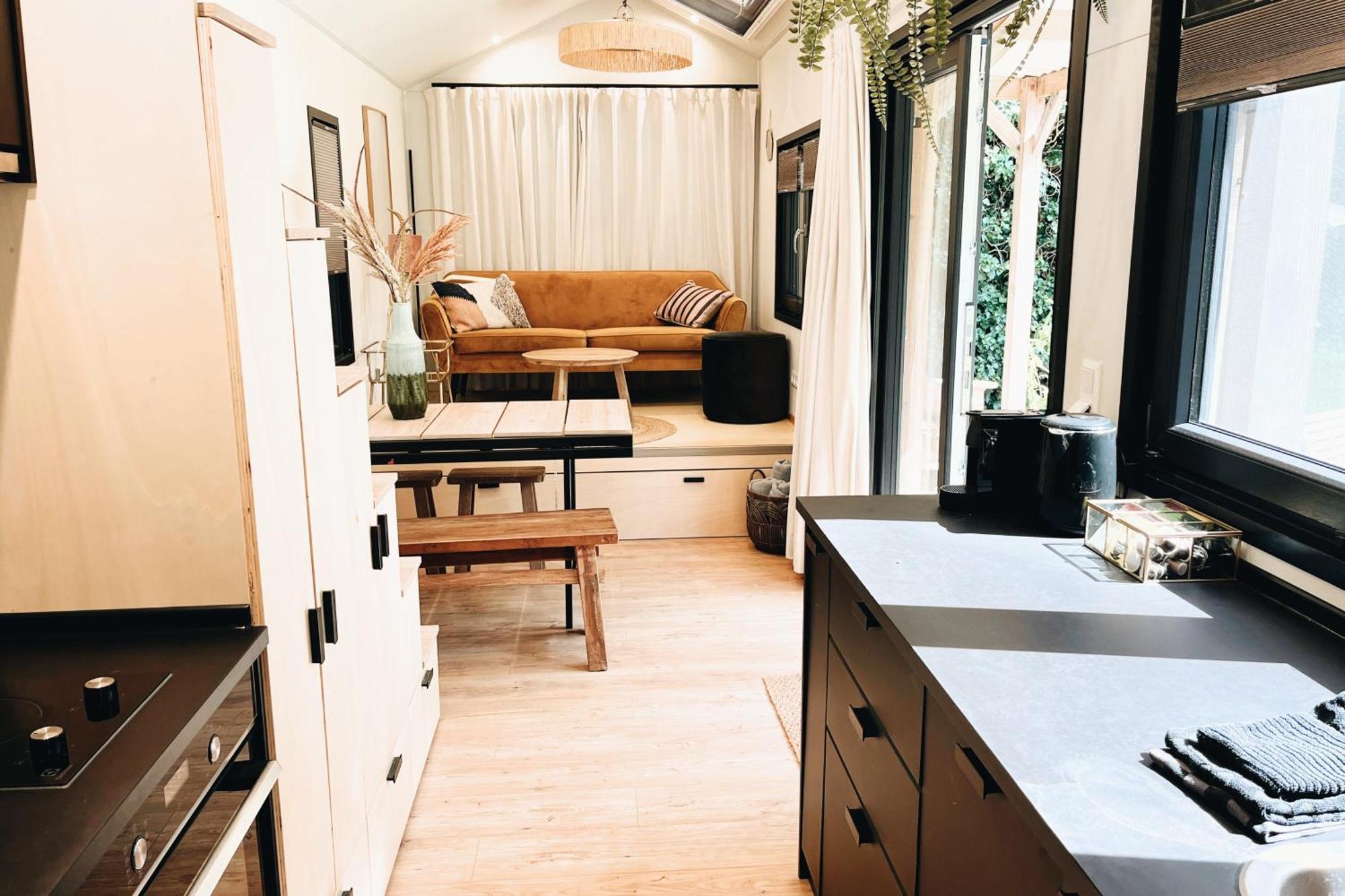 Tiny House Op Boutique Camping Whanau Rutten Экстерьер фото