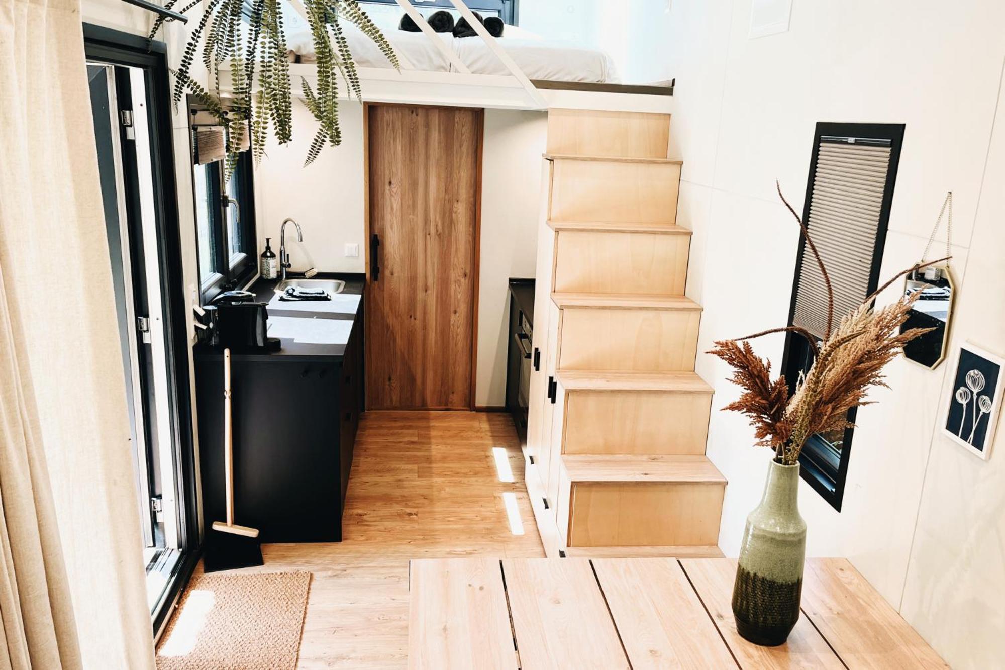 Tiny House Op Boutique Camping Whanau Rutten Экстерьер фото